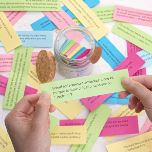 Tarro de Versículos Bíblicos