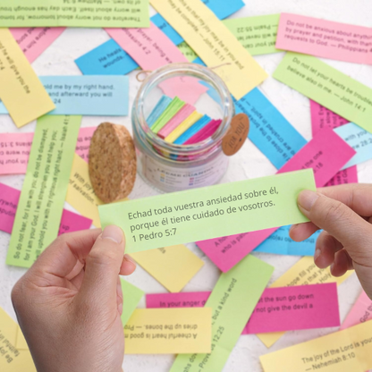 Tarro de Versículos Bíblicos