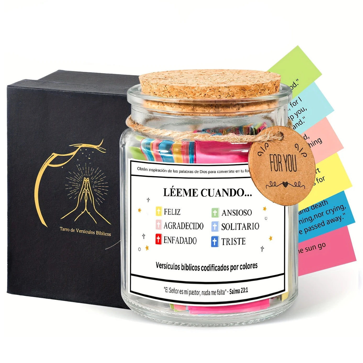 Tarro de Versículos Bíblicos