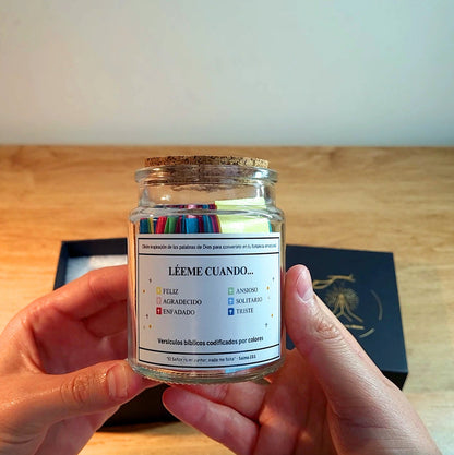 Tarro de Versículos Bíblicos